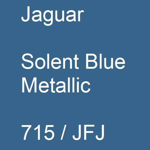 Jaguar, Solent Blue Metallic, 715 / JFJ.